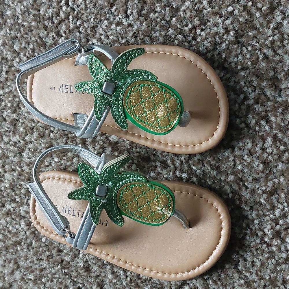 Delia's Girl Pineapple Sandals